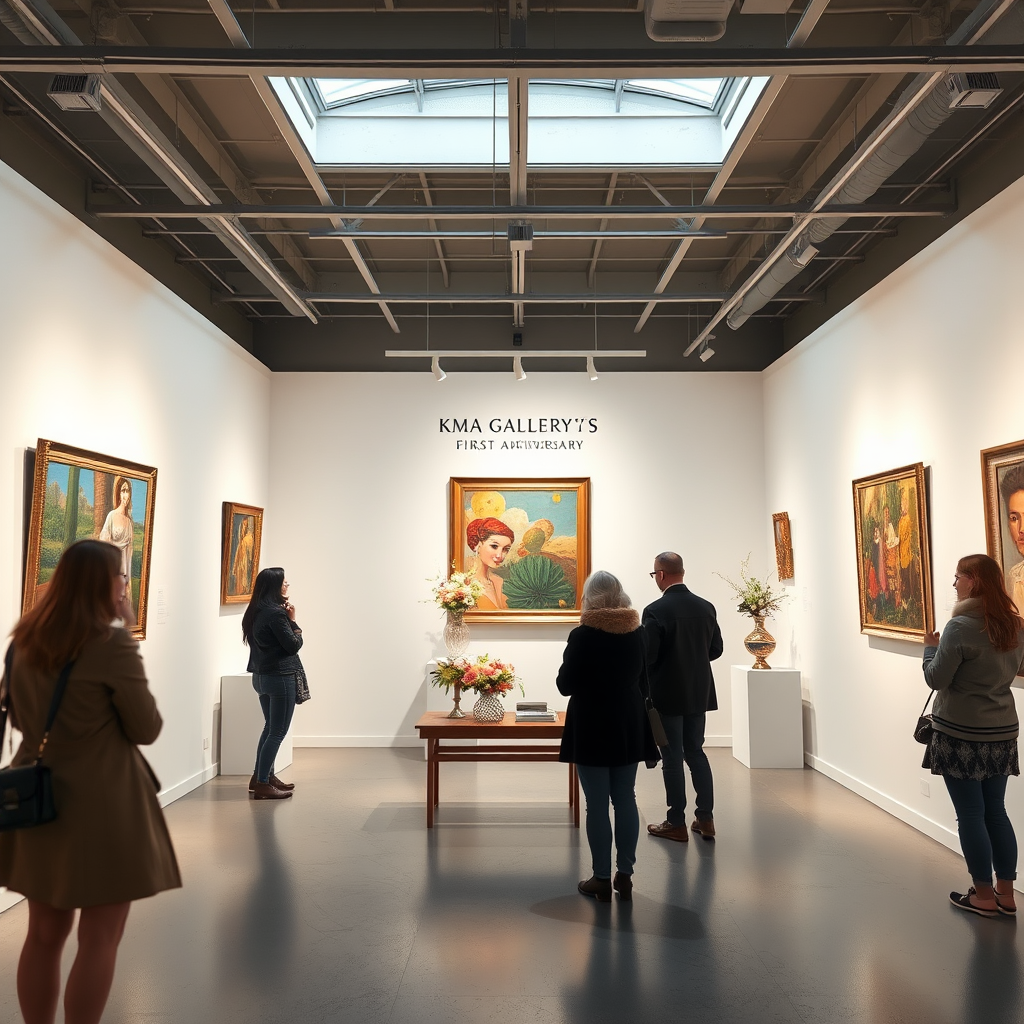 Gallery marks first anniversary with new exhibition